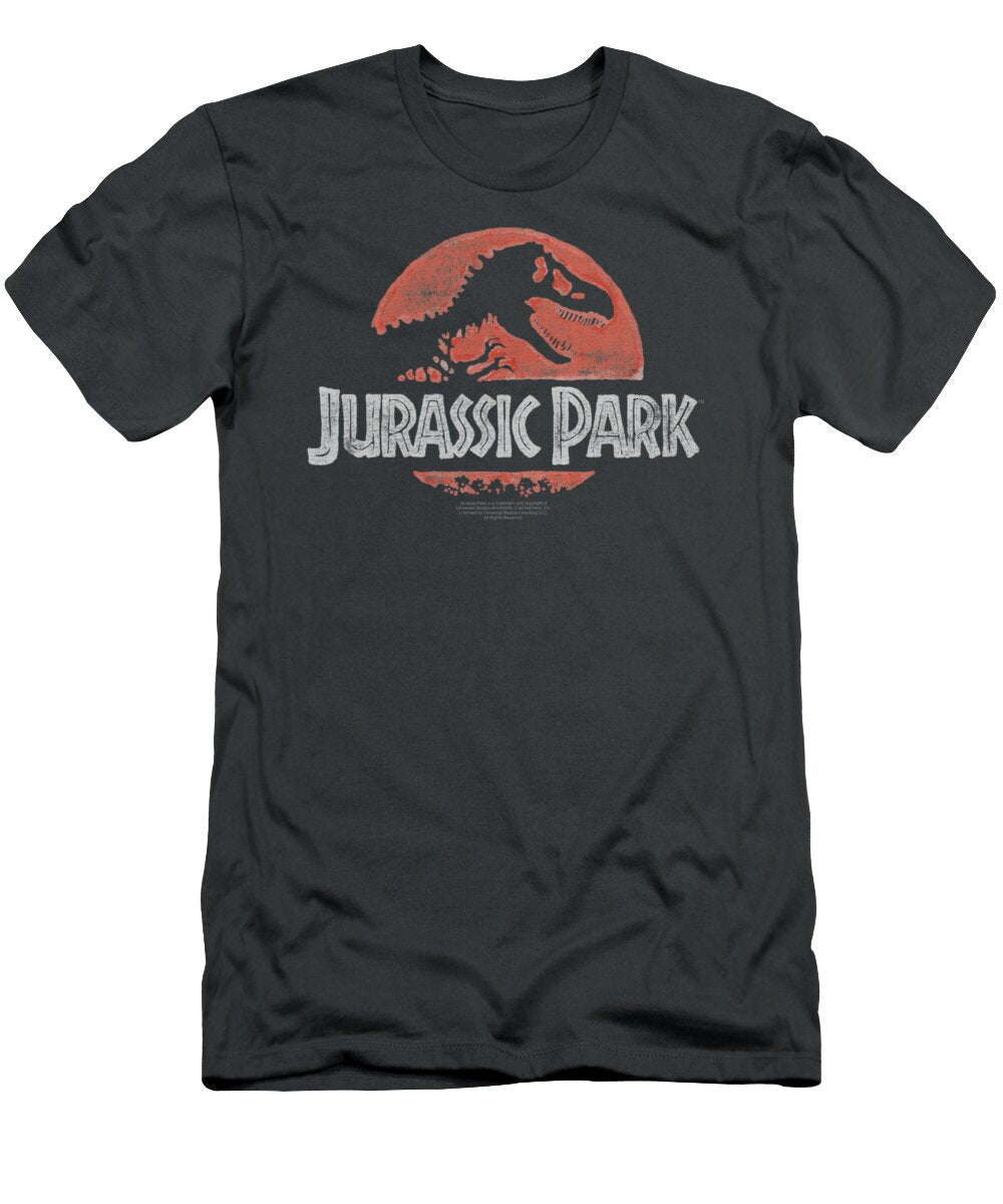Cool Jurassic Park Faded Logo Bonnie Kim T-Shirt