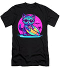 Cool Retro Surfer Cat Sweet Birdie Studio T-Shirt