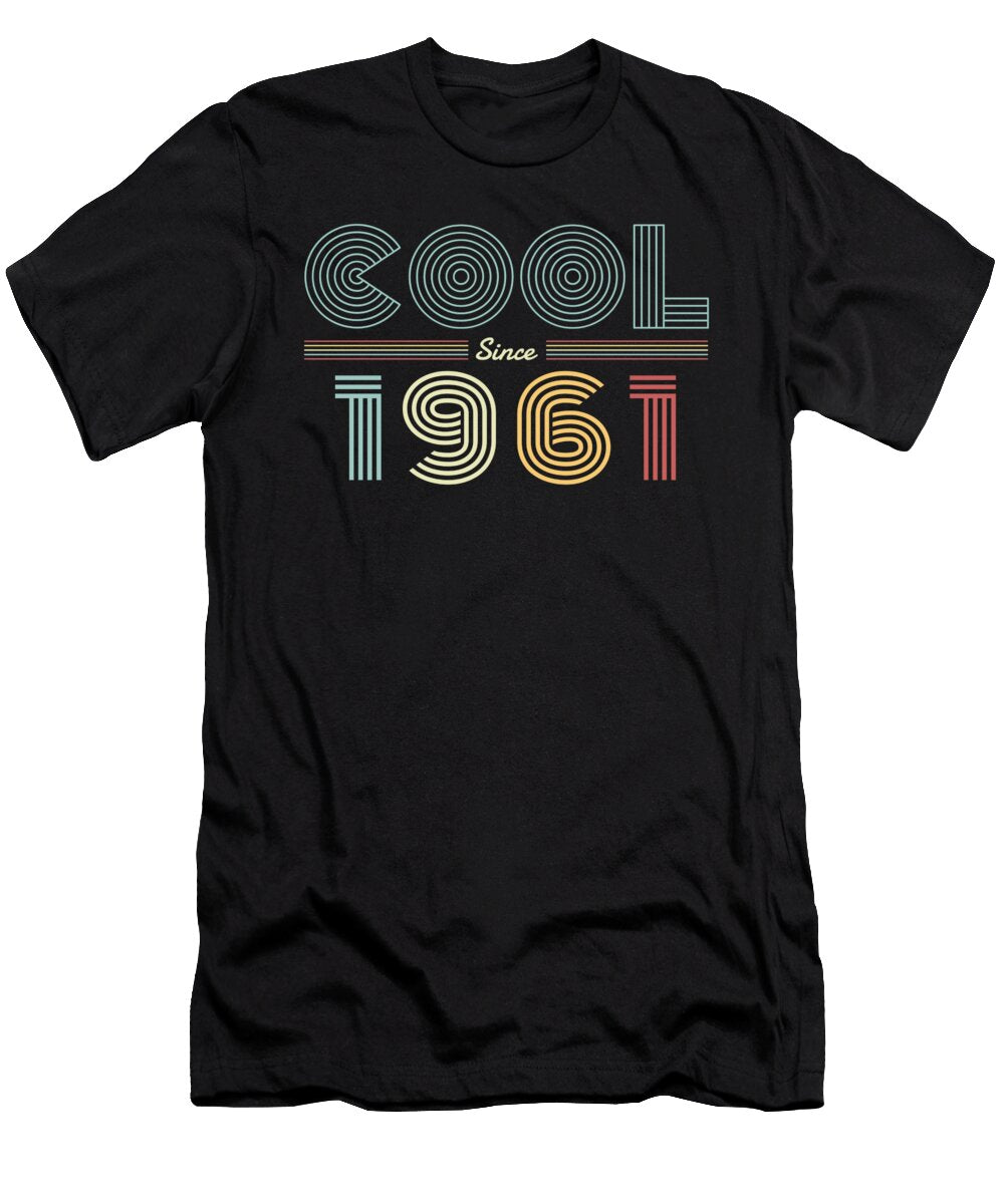Cool Since 1961 Vintage 60st Birthday Me T-Shirt