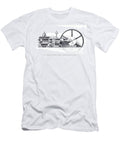 Corliss Valve Steam Engine Cross Section Diagram 1917 As3 Historic Illustrations T-Shirt