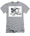 Corliss Valve Steam Engine Cylinder Mechanism Diagram As2 Historic Illustrations T-Shirt