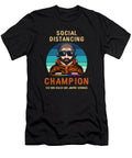 Corona Gamer Retro Social Distance Pandemic Virus Graphics Lab T-Shirt