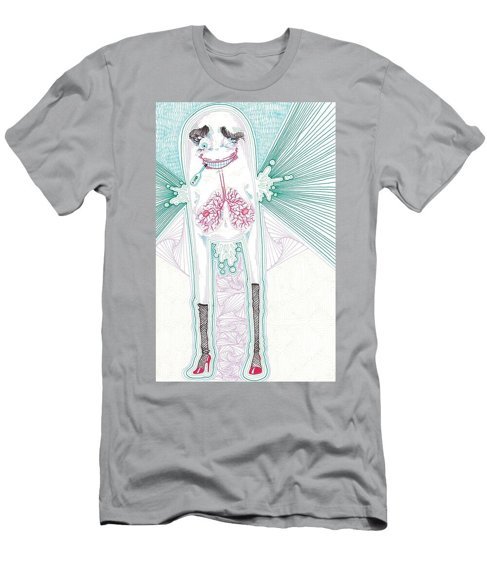 Corona Paranoid Hotdog Princess Miranda Brouwer T-Shirt