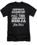 Corporate Accountant Ninja Job Gift Item Shi Hu Kang T-Shirt