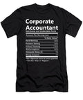 Corporate Accountant Nutrition Factors Gift Item Shi Hu Kang T-Shirt