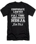 Corporate Lawyer Ninja Job Gift Item Shi Hu Kang T-Shirt