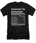 Corporate Tax Accountant Nutrition Factors Gift Item Shi Hu Kang T-Shirt