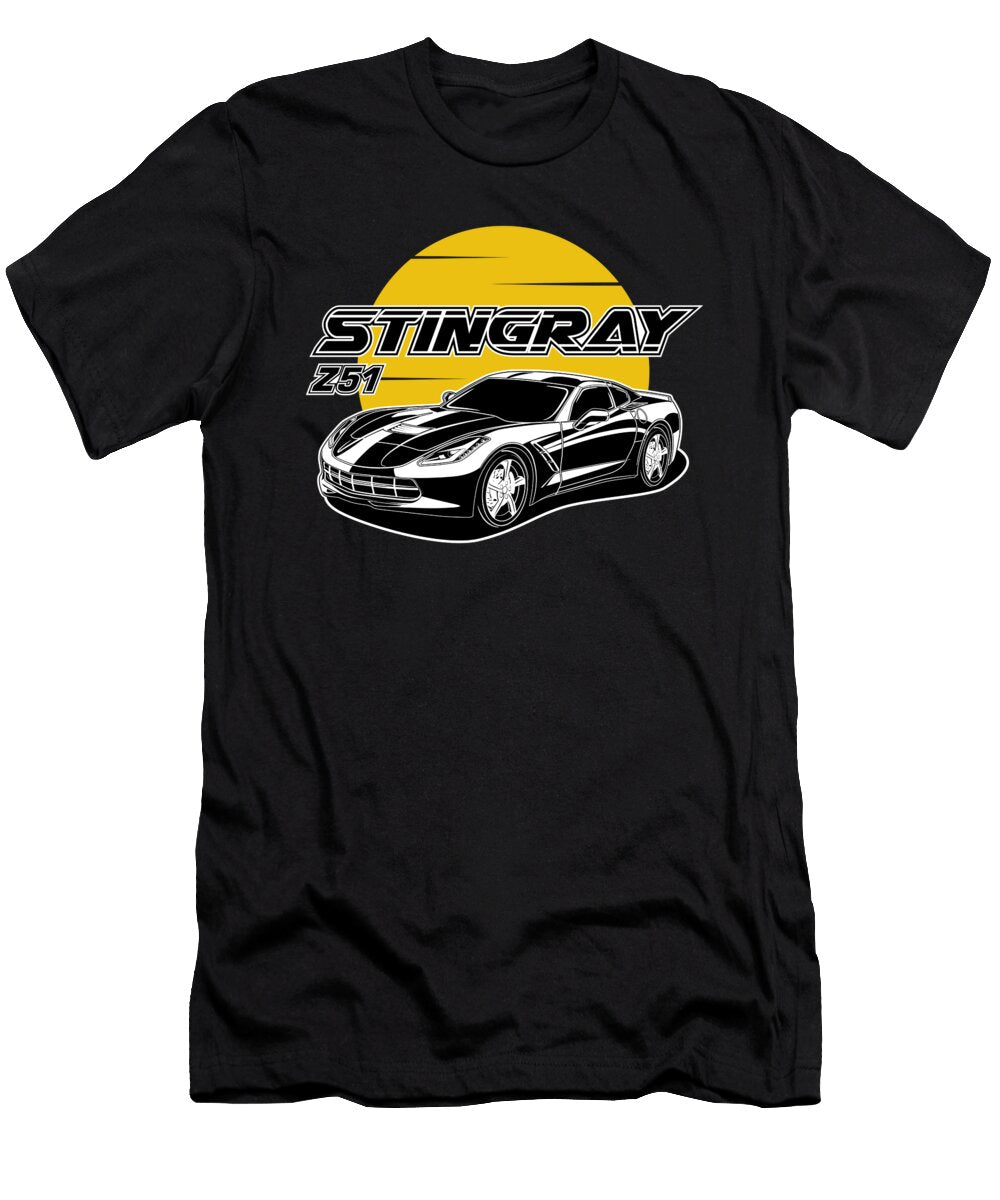 Corvette Stingray C8 Z51 Aswin Sani T-Shirt