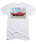 Corvette Stingray in Red Nick Gray T-Shirt