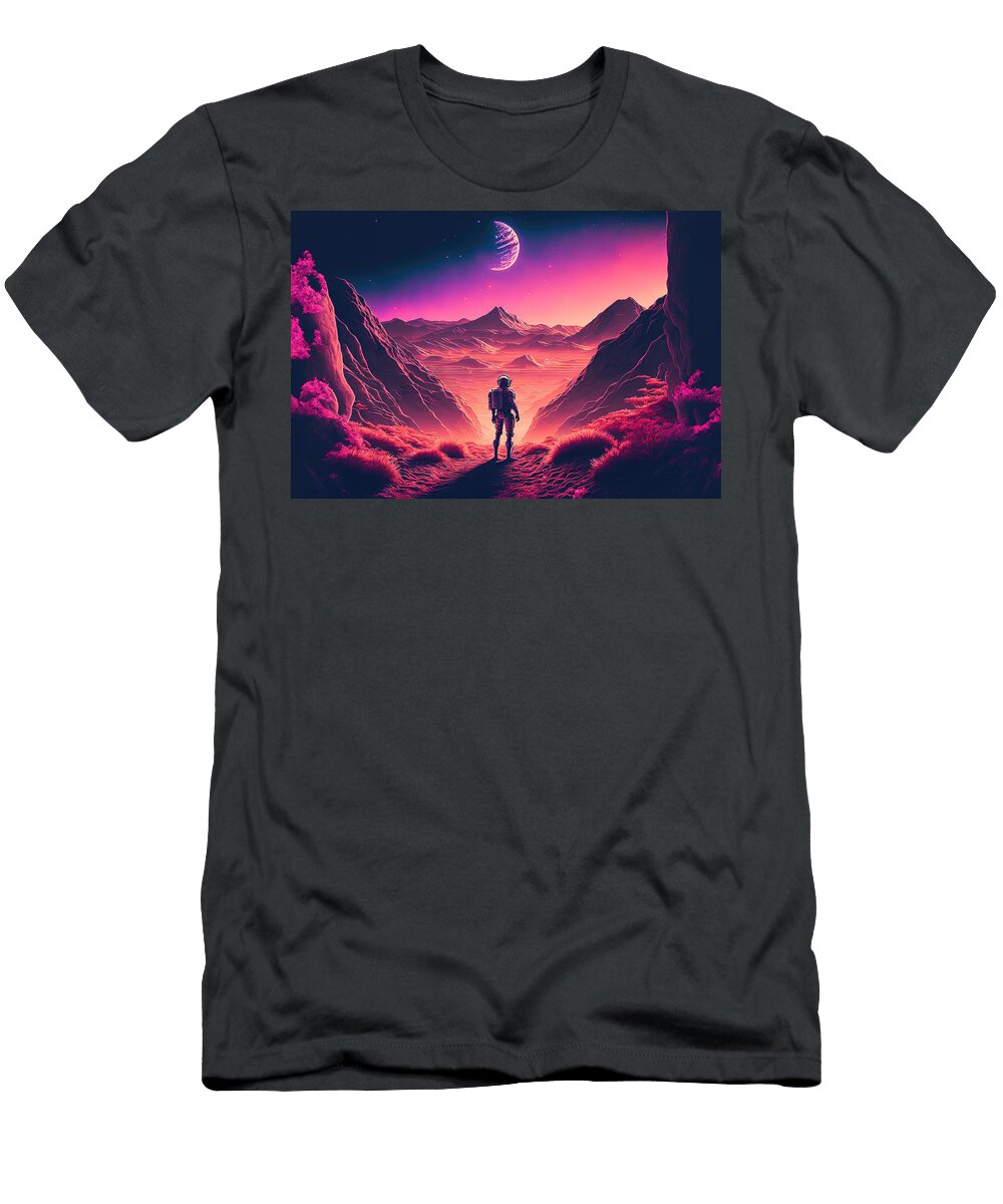 Cosmic Dreams Looking for Life in Outer Space Paul Konschake T-Shirt