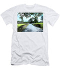 Country Road in Kirby Malham UK Derek Oldfield T-Shirt
