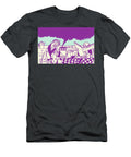 Couple in Kitchen and Food Burning Csa Images T-Shirt