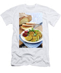 Courgette Fritters with Basil and Bread Mario Matassa T-Shirt