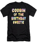 Cousin of the Birthday Sweetie Girl Icecream Themed Party Design Art Grabitees T-Shirt
