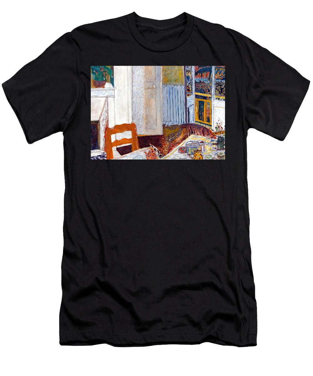 Cozy Interior with Radiator and Tablewhite Interior Nova Soul T-Shirt