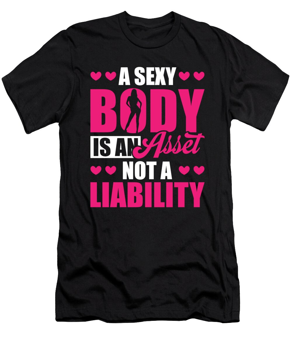 Cpa Asset Bookkeeper Accounting Accountancy Sexy Accountant Crazy Squirrel T-Shirt