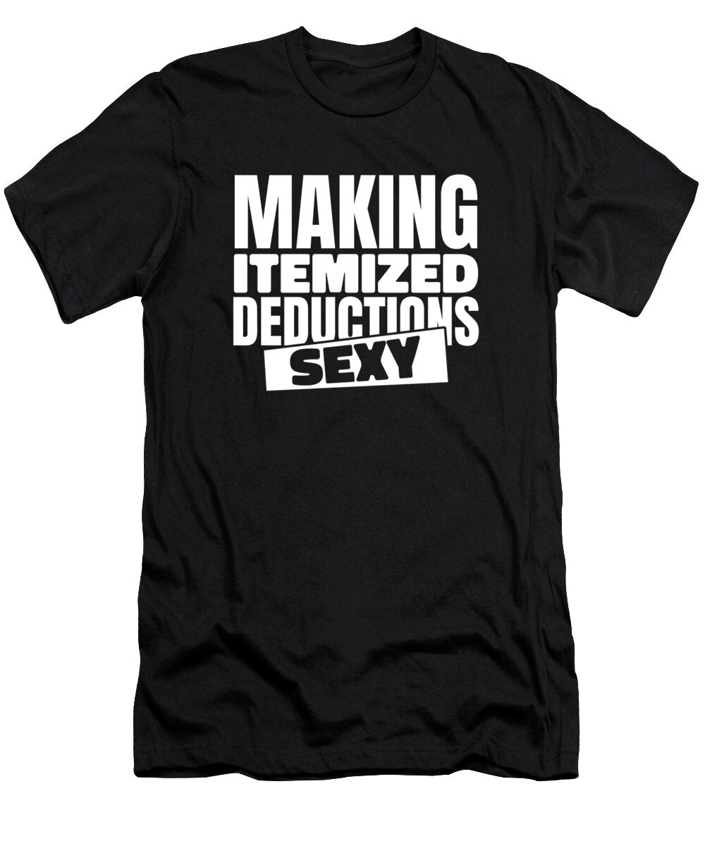 Cpa Bookkeeper Bookkeeping Accountancy Sexy Accountant Crazy Squirrel T-Shirt