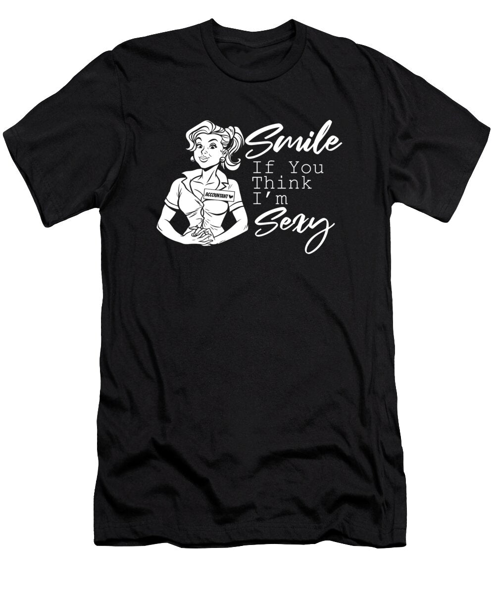 Cpa Bookkeeping Accountancy Bookkeeper Sexy Accountant Crazy Squirrel T-Shirt