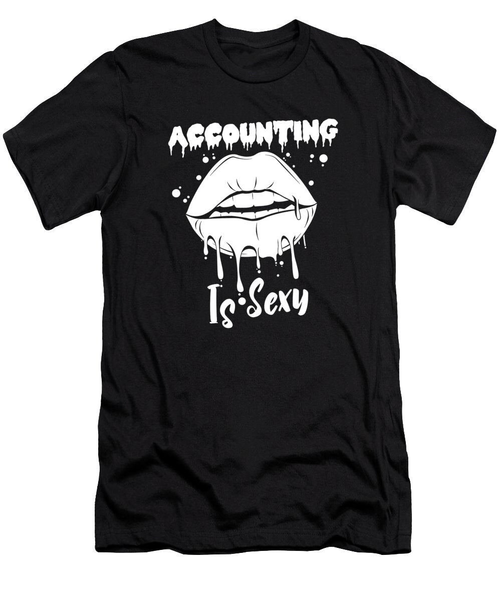 Cpa Bookkeeping Finance Bookkeeper Sexy Accountant Crazy Squirrel T-Shirt