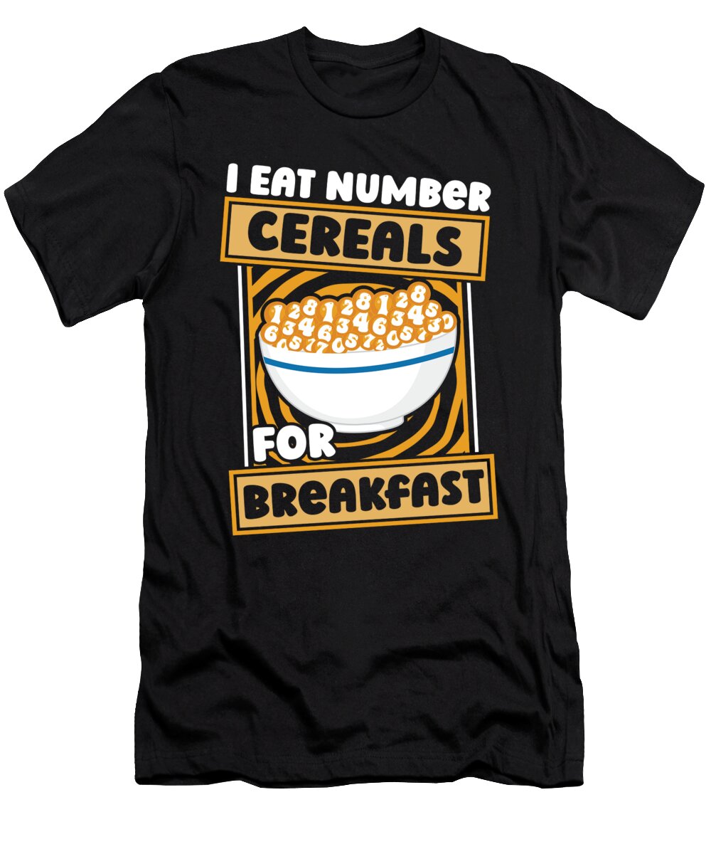 Cpa Cereal Finance Bookkeeping Bookkeeper Senior Accountant Crazy Squirrel T-Shirt
