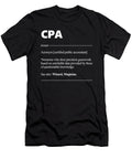 Cpa Definition Funny Public Accountant Gift Wowshirt T-Shirt