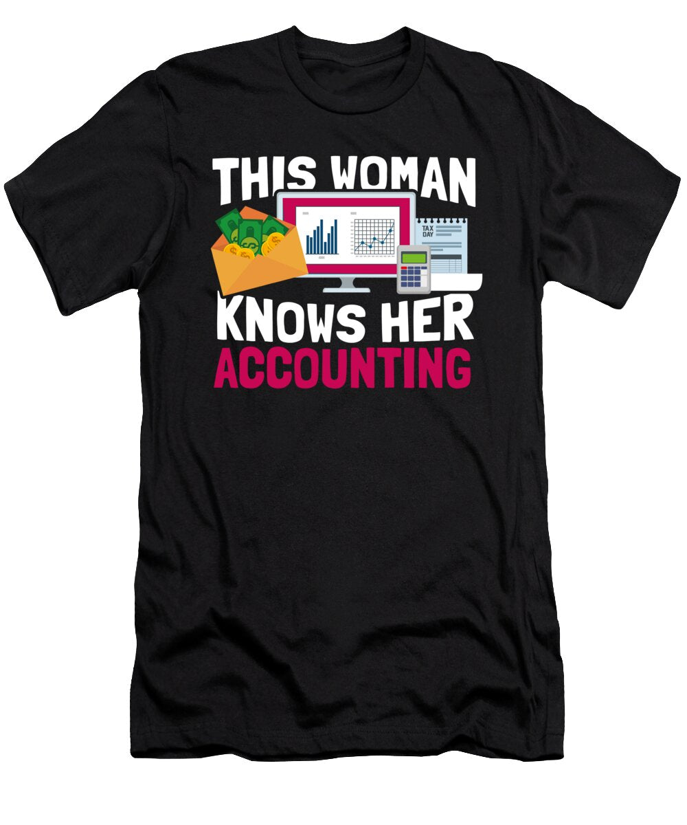 Cpa Finance Accountancy Accounting Accountant Bookkeeper Crazy Squirrel T-Shirt