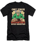 Cpa Humor Bookkeeper Finance Bookkeeping Senior Accountant Crazy Squirrel T-Shirt