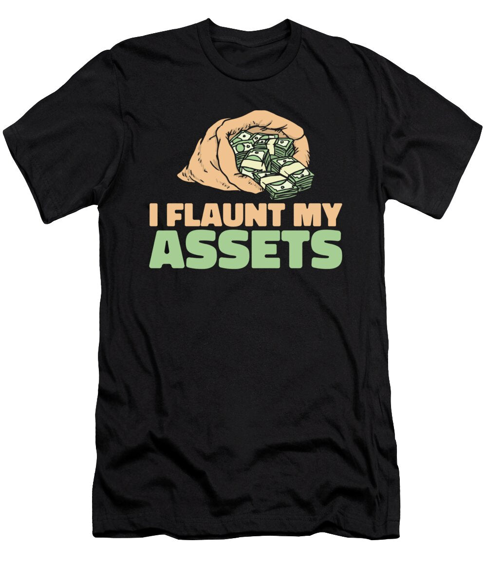 Cpa Money Accounting Bookkeeping Bookkeeper Sexy Accountant Crazy Squirrel T-Shirt