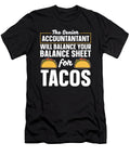 Cpa Tacos Bookkeeper Finance Accounting Senior Accountant Crazy Squirrel T-Shirt
