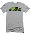 Crazy Hellish Green American V8 Supercharged Hot Rod Vladyslav Shapovalenko T-Shirt