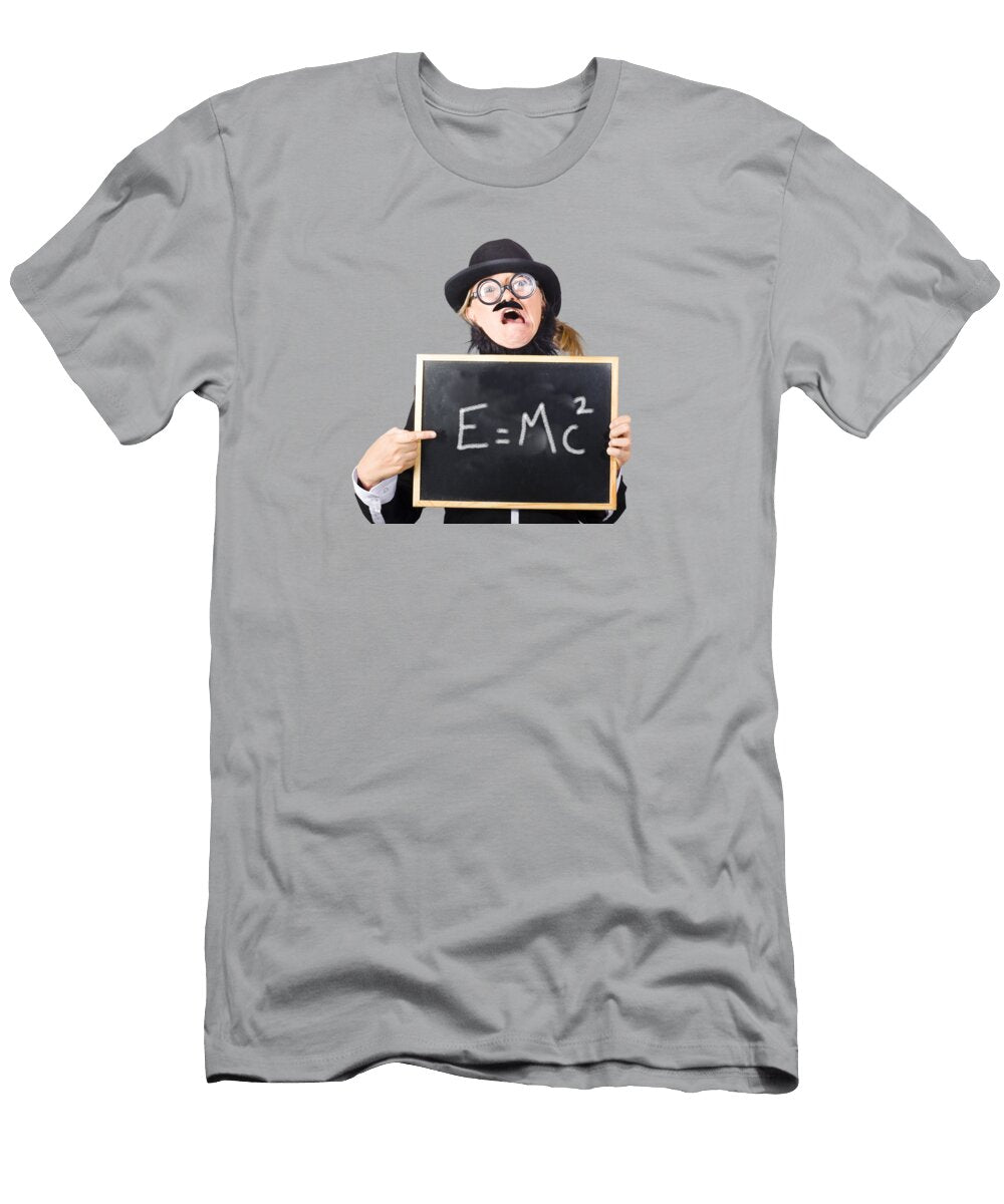 Crazy Teacher with Chalkboard Jorgo Photography T-Shirt