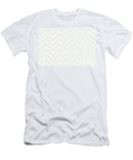 Cream White Chevron Rhombus Pattern Pairs Behr 2023 Color of the Year Blank Canvas DC 003 Petite Patterns T-Shirt