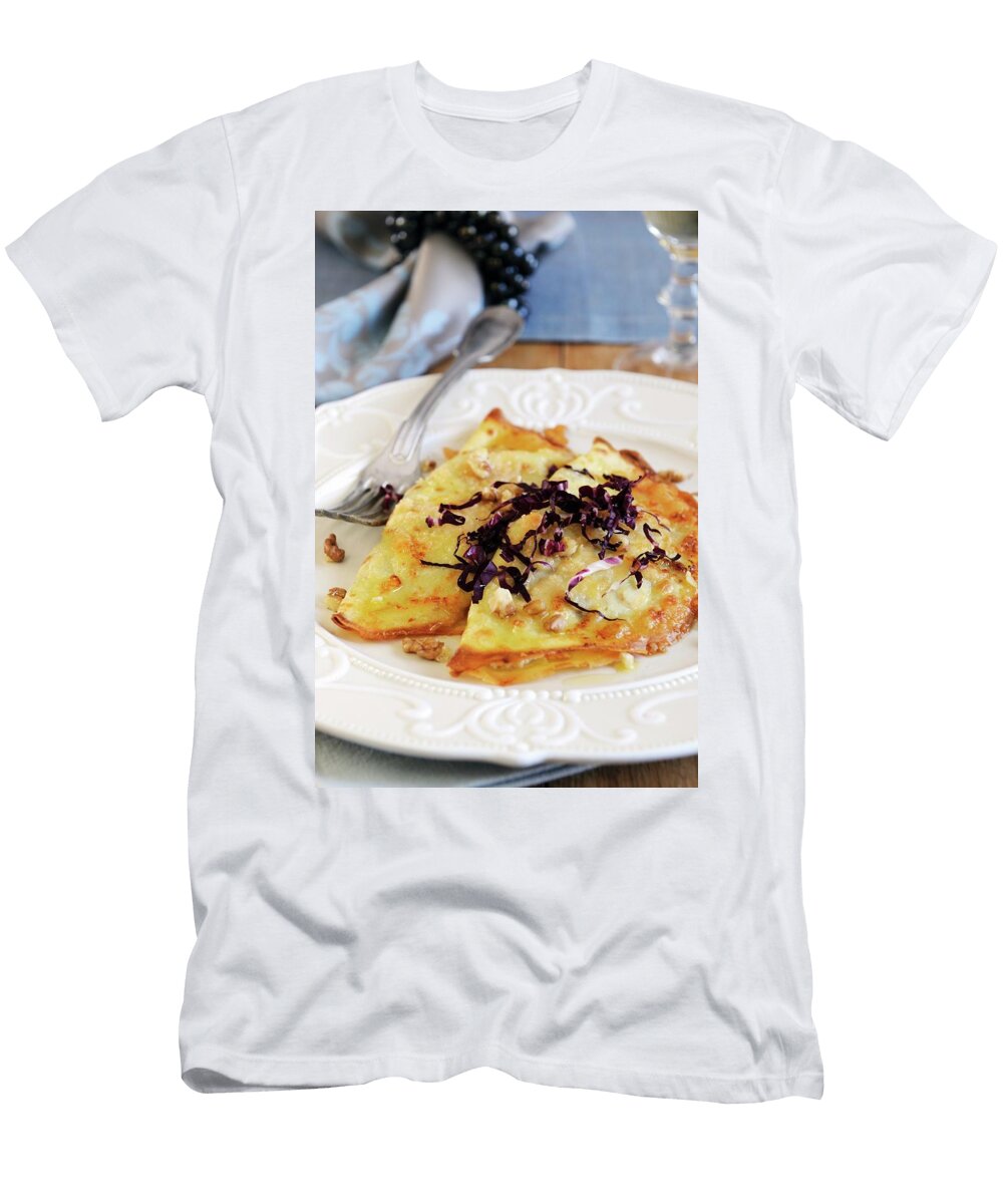Crespelle Filled with Radicchio and Ricotta Italy Mario Matassa T-Shirt