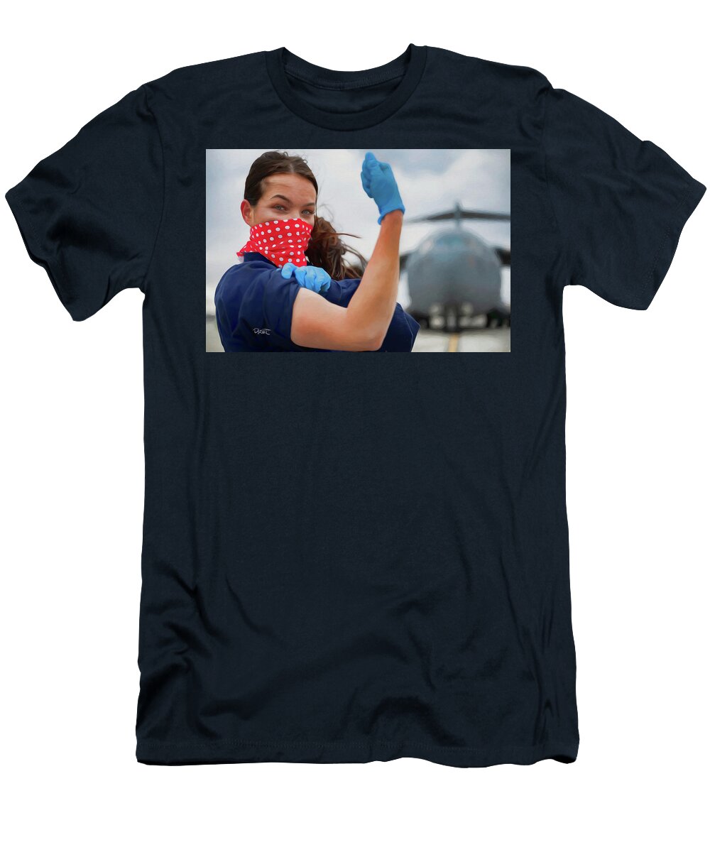 Crew Chief David Luebbert T-Shirt
