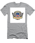 Crossed Wrench Army Wings American Flag Shield Aloysius Patrimonio T-Shirt