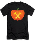 Crossed Wrenches Jack O Lantern Mechanics Halloween Graphic Jacob Hughes T-Shirt