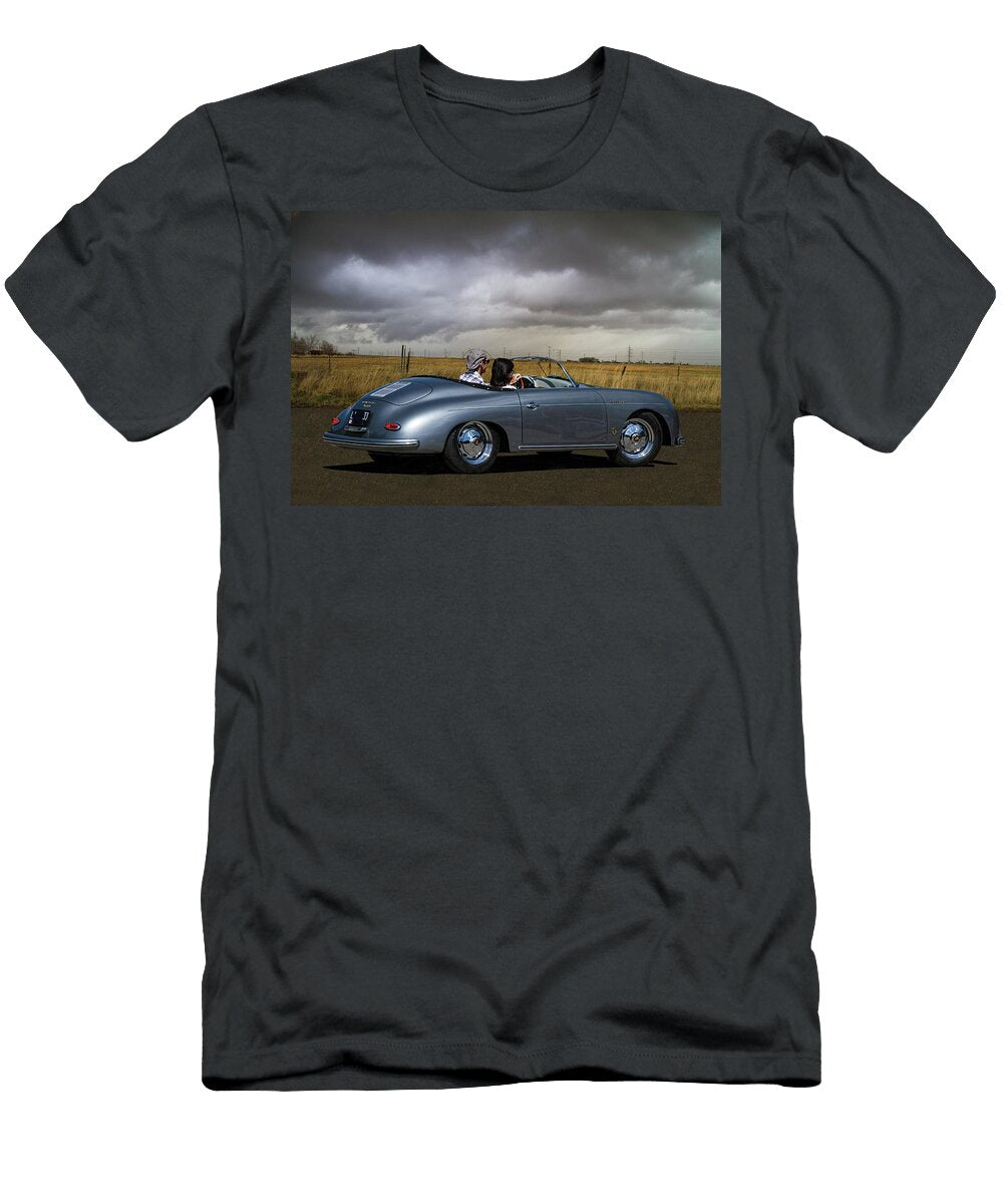 Cruising in Porsche 1600 Super Speedster Nick Gray T-Shirt