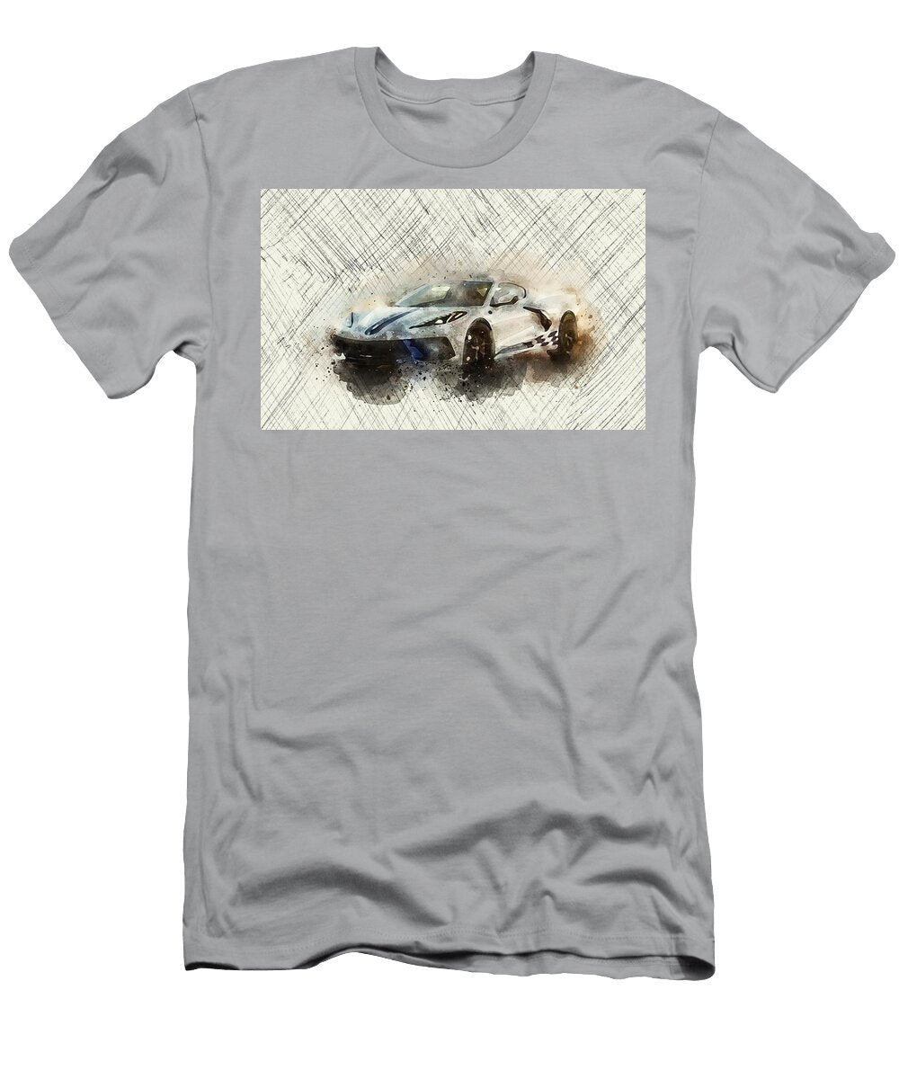 Cs2424 Hennessey Chevrolet Corvette Stingray Supercharged H700 2023 Car Cars Ola Kunde T-Shirt