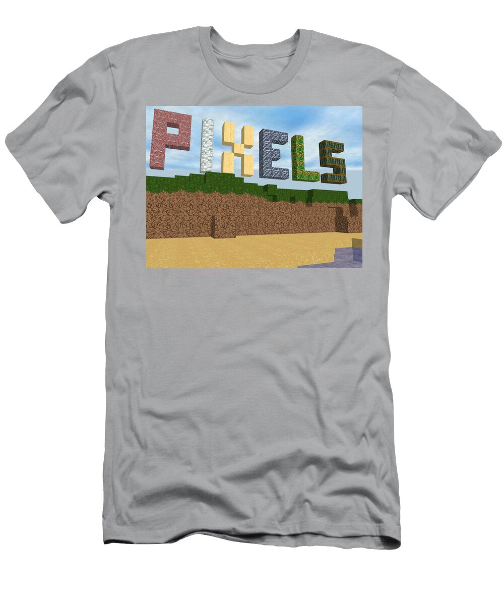 Cube Pixels World Miroslav Nemecek T-Shirt