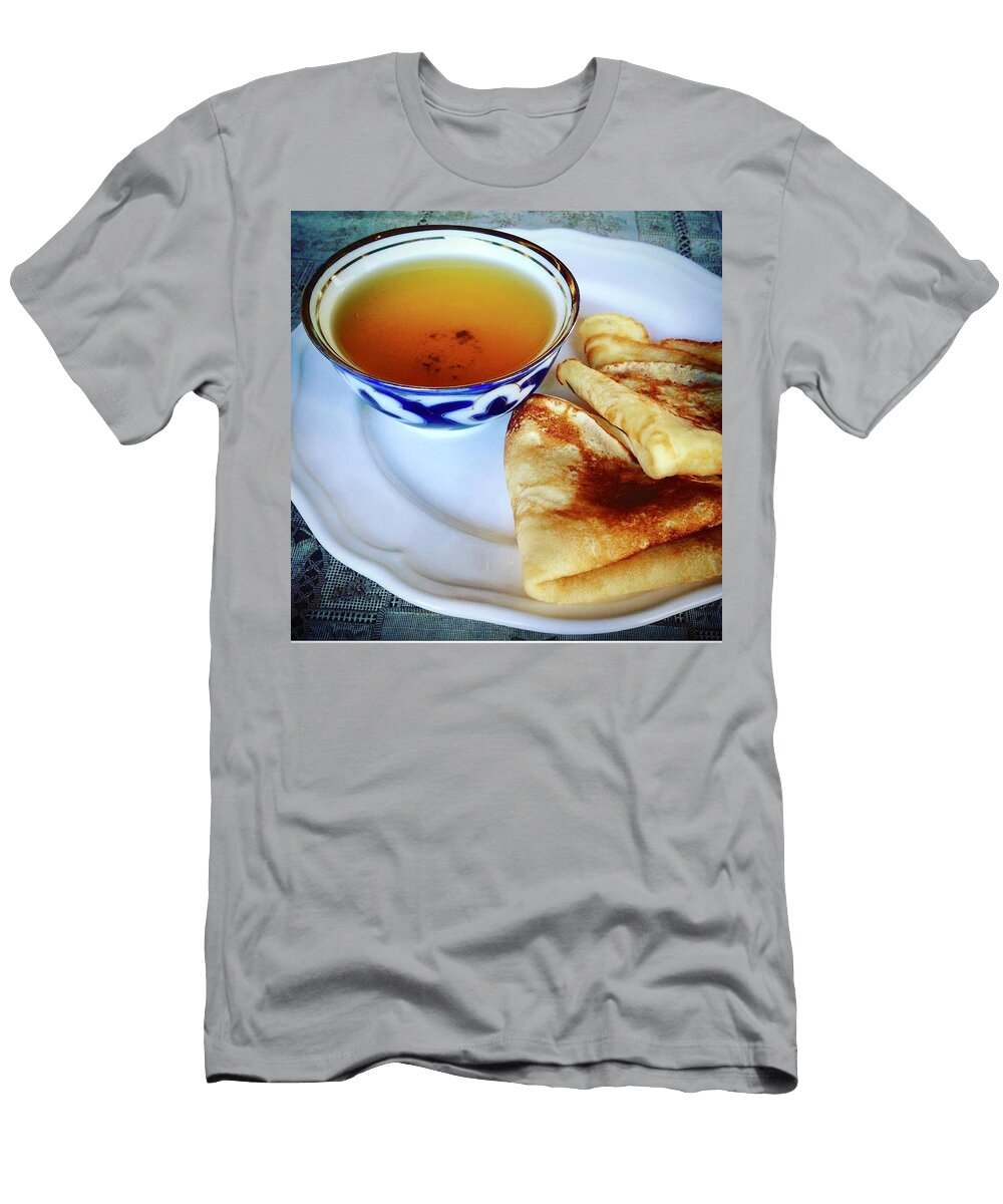 Cup of Tea and Pancakes Anastasia Batkova T-Shirt