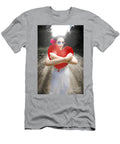 Cupid Hugging Love Heart Balloon Ryan Jorgensen T-Shirt