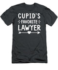 Cupids Favorite Lawyer Funny Cute Valentines Day Rafeev Kense T-Shirt