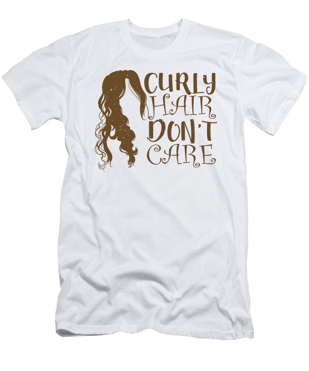 Curly Hair Dont Care Jacob Zelazny T-Shirt