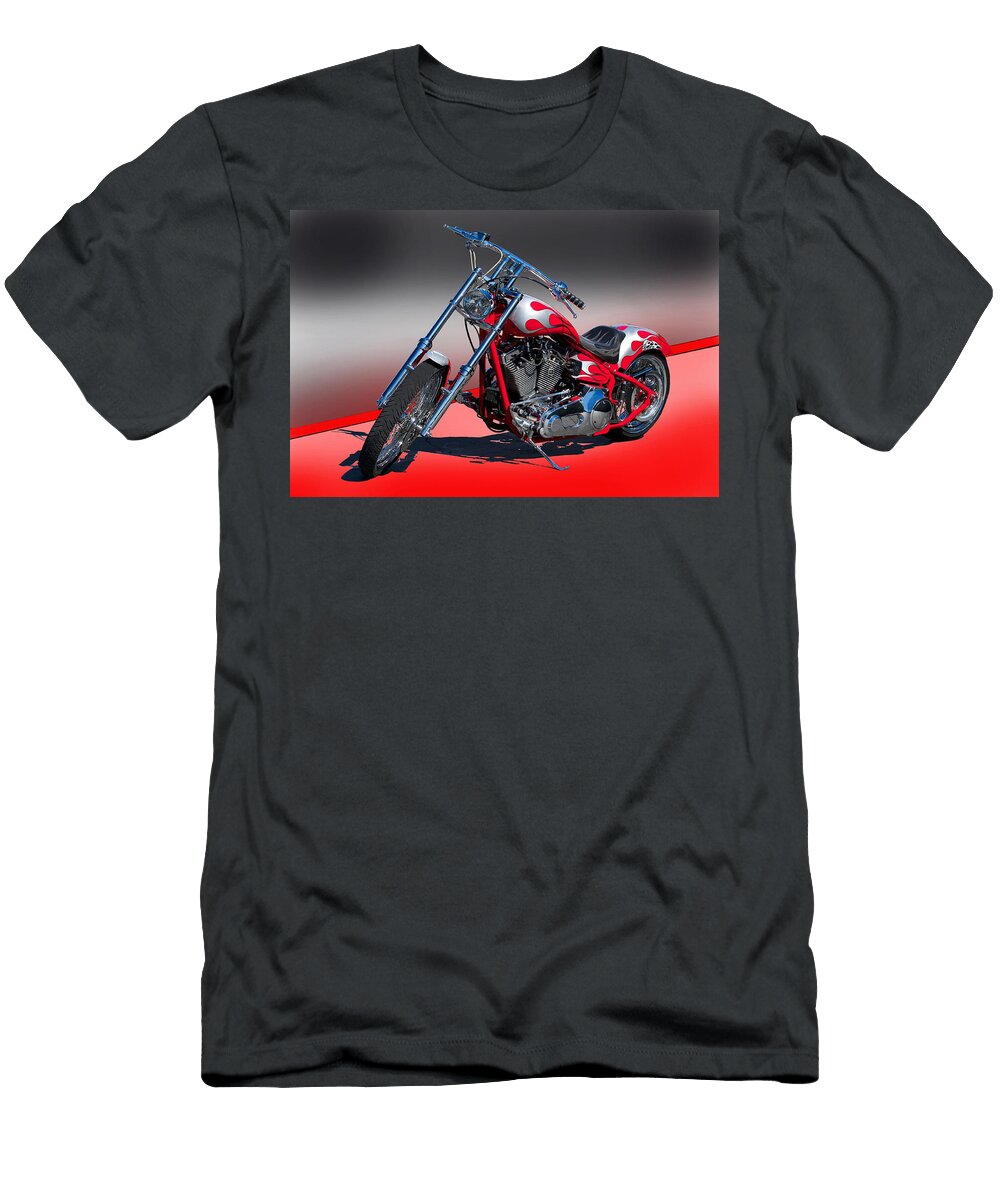 Custom Red Bike Dave Koontz T-Shirt