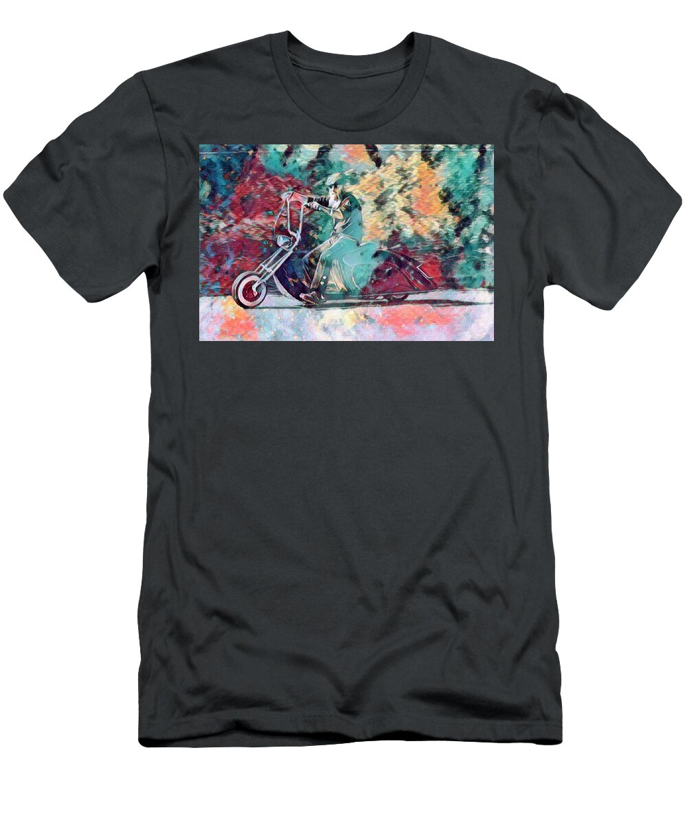 Custom Scooter Timothy Rohman T-Shirt