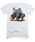 Custom T Bucket Roadster Hotrod Cartoon Illustration Jeff Hobrath T-Shirt