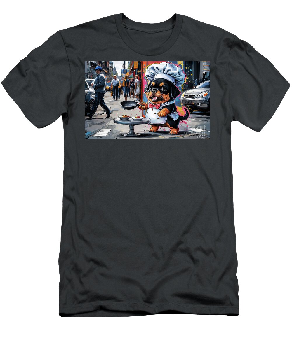 Cute Animals Rottweiler Jobs and Professions Adrien Efren T-Shirt