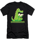 Cute Book Lover Bookworm Bookish Dinosaur Bookasaurus T Rex Thomas Larch T-Shirt