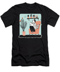 Cute Book Lover Drawing Reading Girl Illustration Thomas Larch T-Shirt