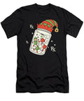 Cute Christmas Pill Bottle Pharmacist Xmas Natalie Lidford T-Shirt